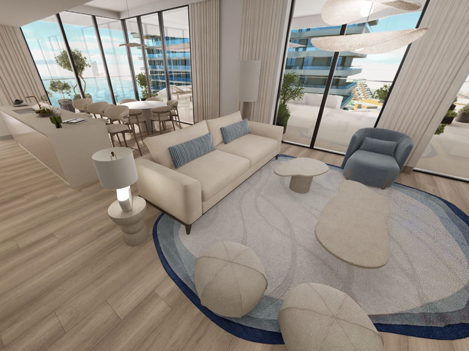 4BR Apartment in Nikki Beach Residence B2, Ras Al Khaimah 1
