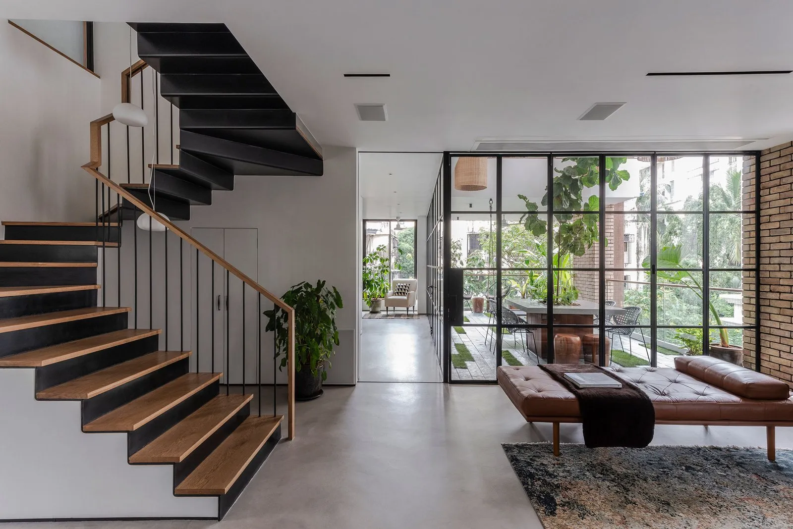interior of duplex apartment abu dhabi